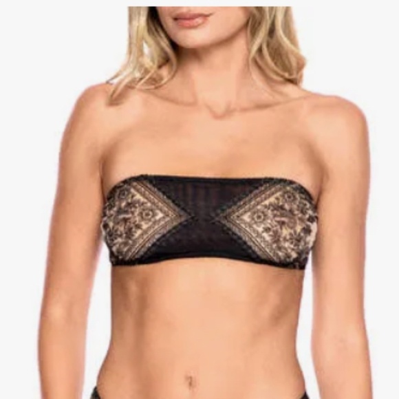 NWT I.D. Sarrieri bandeau bra Sz M - Picture 3 of 6